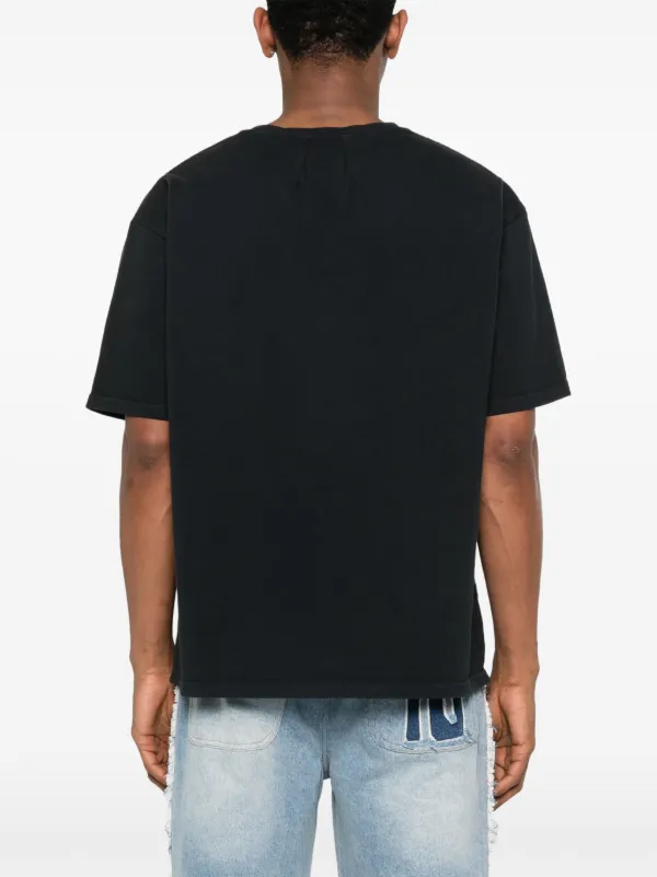 RHUDE Monaco T-shirt | Black | FARFETCH