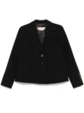 Marni contrast-stitching jacket - Black