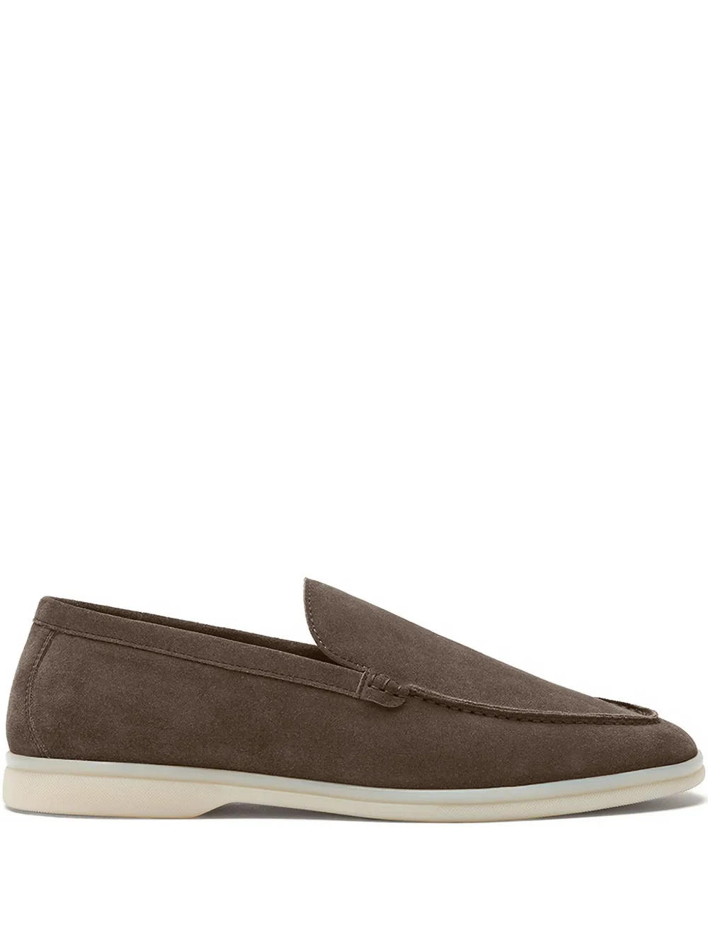 Scarosso Ludovic suède loafers Bruin
