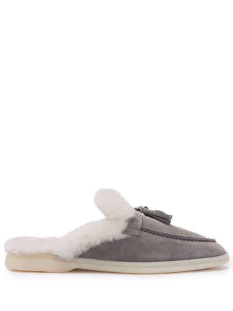 Scarosso Lucrezia suede mules