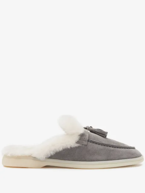 Scarosso Lucrezia suede mules