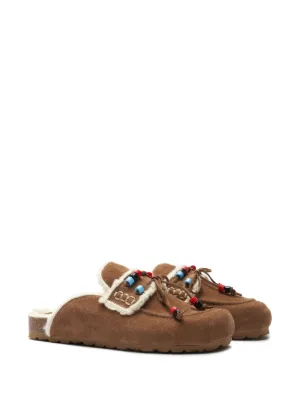 サンダル・ミュール SCAROSSO SS23 Giorgina Bianca (GIORGINAMULEWHICALF) Giorgina Black Mules for Women | Scarosso®