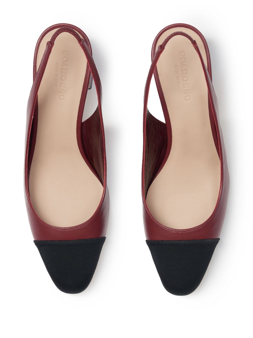 Scarosso 65mm Miranda pumps Red