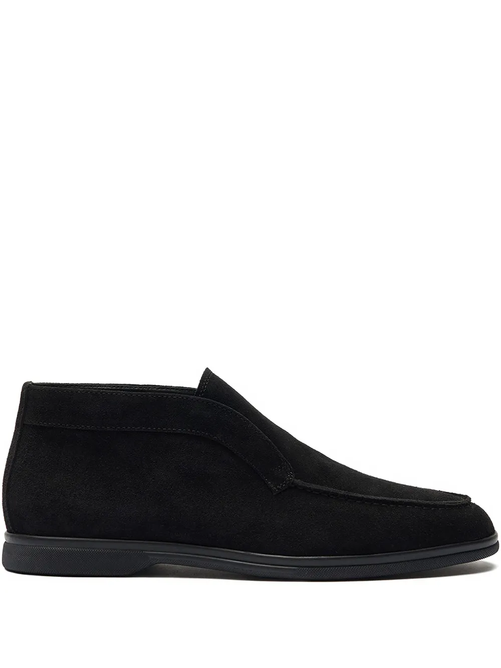 Scarosso Leonardo suede ankle boots | Black | Image 1