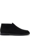 Scarosso Leonardo suede ankle boots - Black