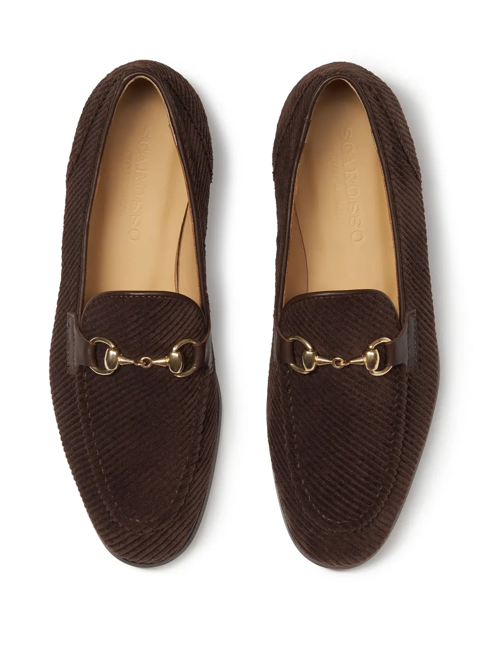 Scarosso Alessandra velvet loafers Brown