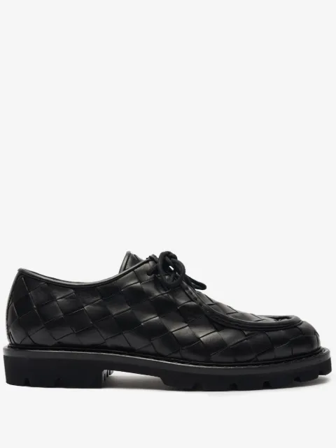 Scarosso Damiano leather derby shoes