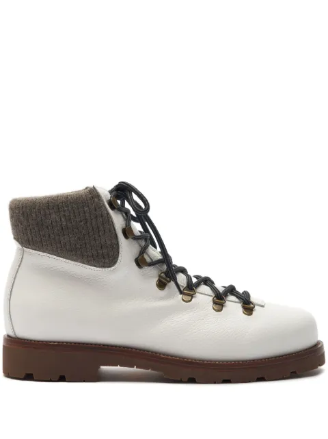 Scarosso botas con agujetas