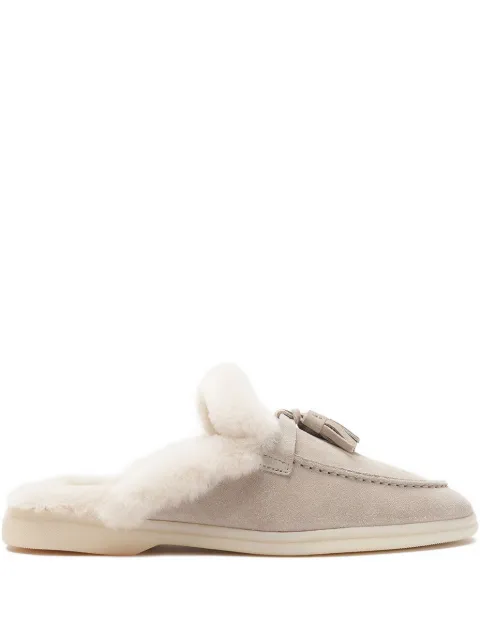 Scarosso Lucrezia suede mules