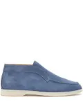 Scarosso Leonardo suede ankle boots - Blue