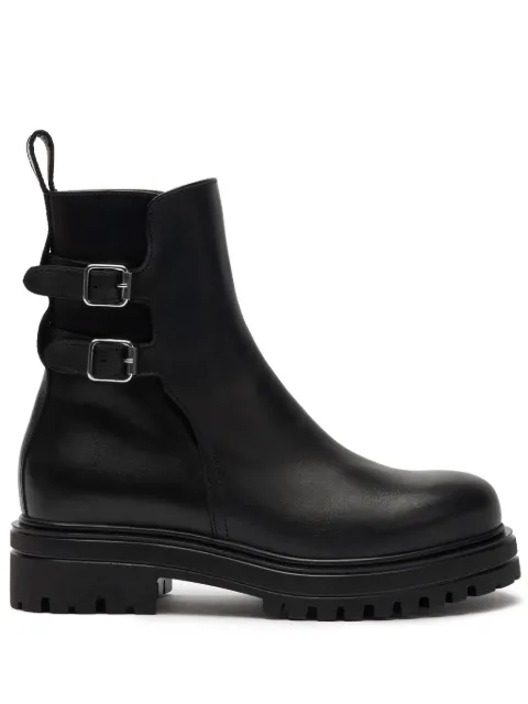 Scarosso ankelboots i läder
