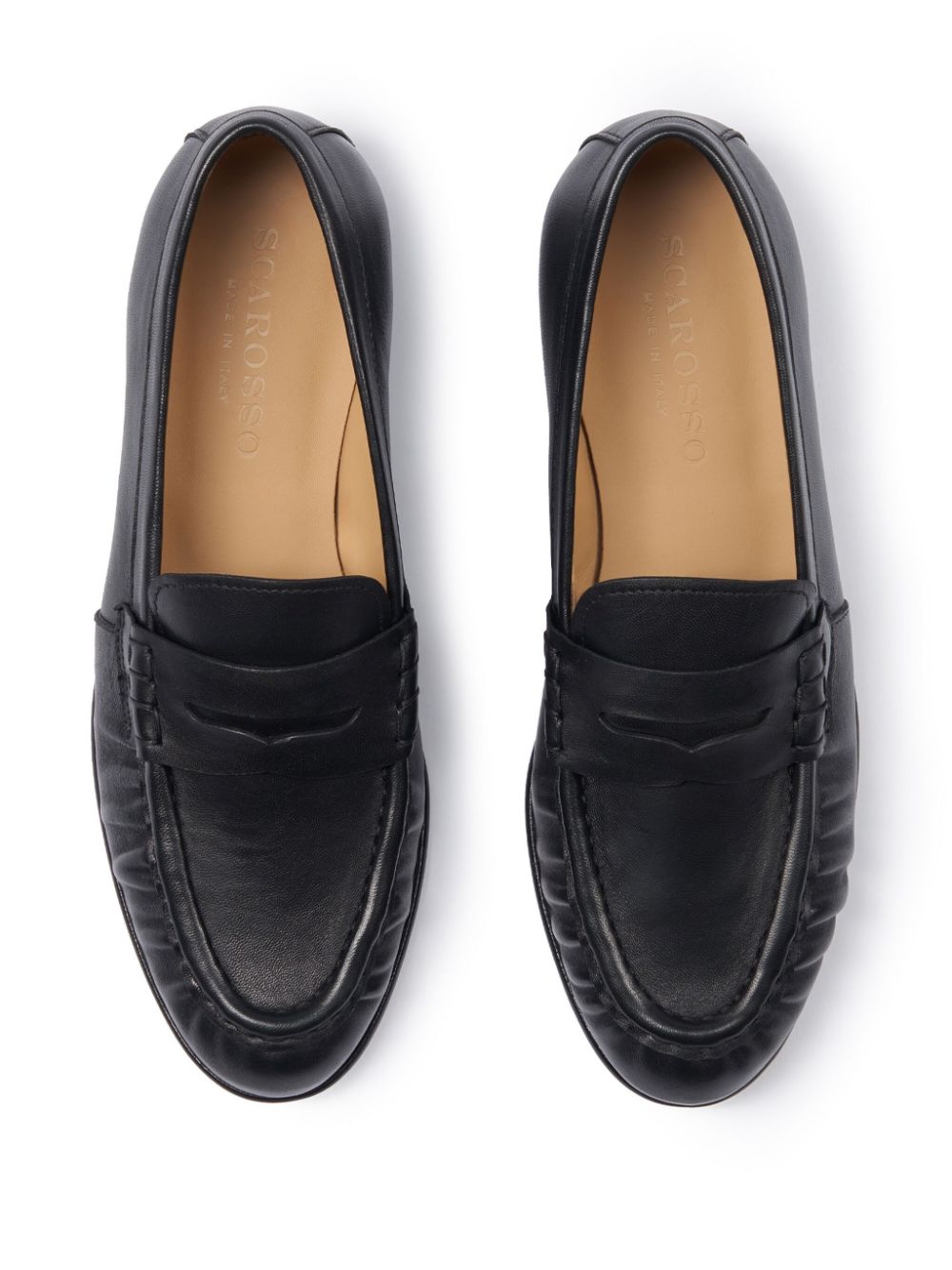 Scarosso Fred loafers Zwart