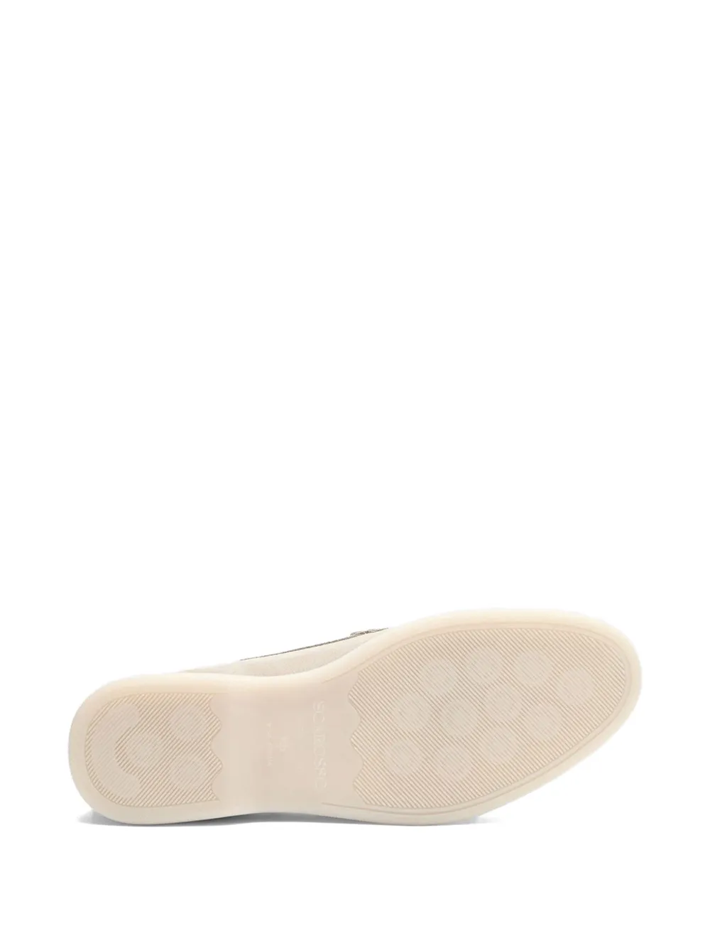 Scarosso Leren loafers Beige