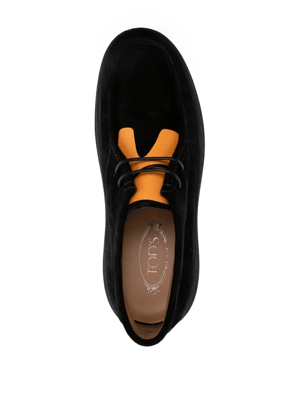 Tod's ankle leather boots Black