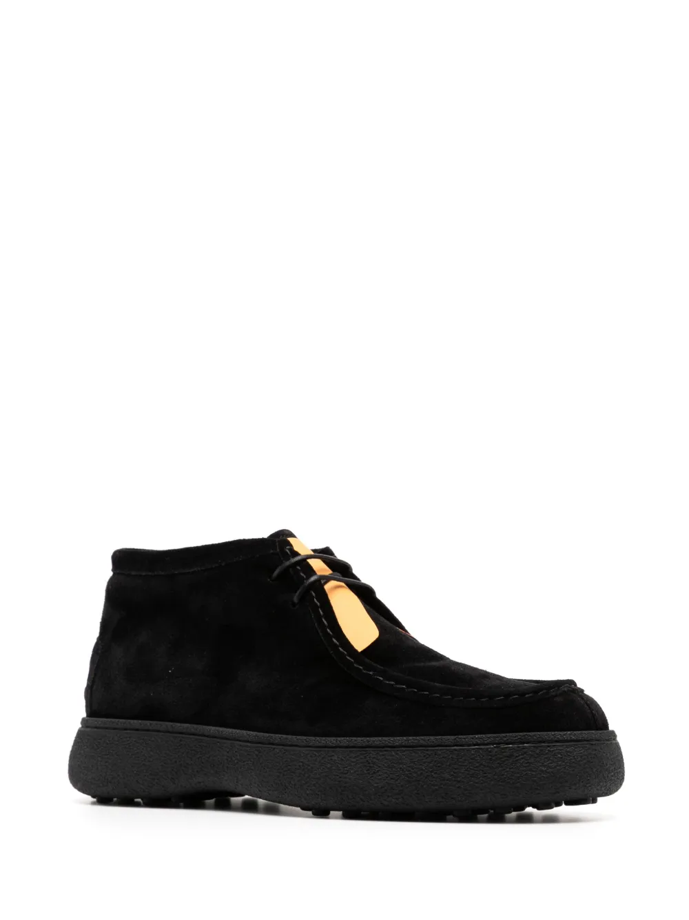 Tod's Leren enkellaarzen - Zwart