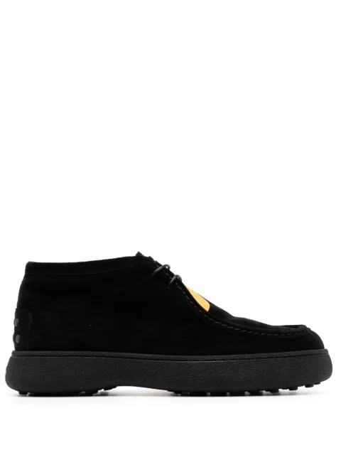 Tod's кожаные ботинки