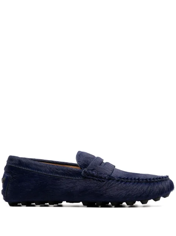 Tod s Chaussures Bateau Gommino Bubble Bleu FARFETCH MA