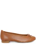 Sarah Chofakian Office ballerina shoes - Brown