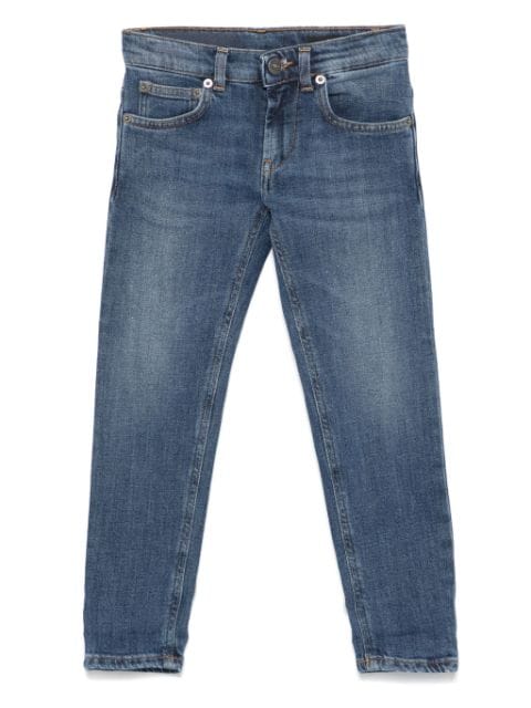 DONDUP KIDS logo-patch jeans