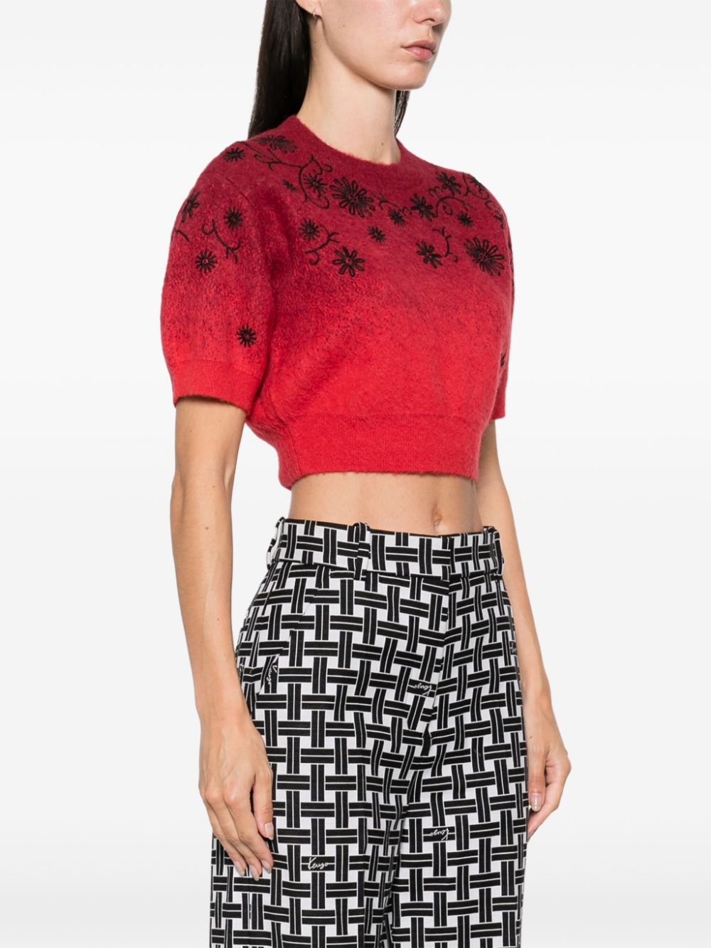 Kenzo Marguerite embellished sweater Women