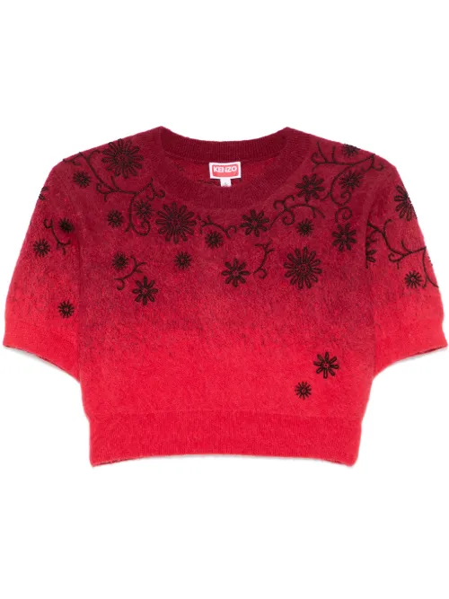 Pull Marguerite à ornements - Kenzo - Modalova