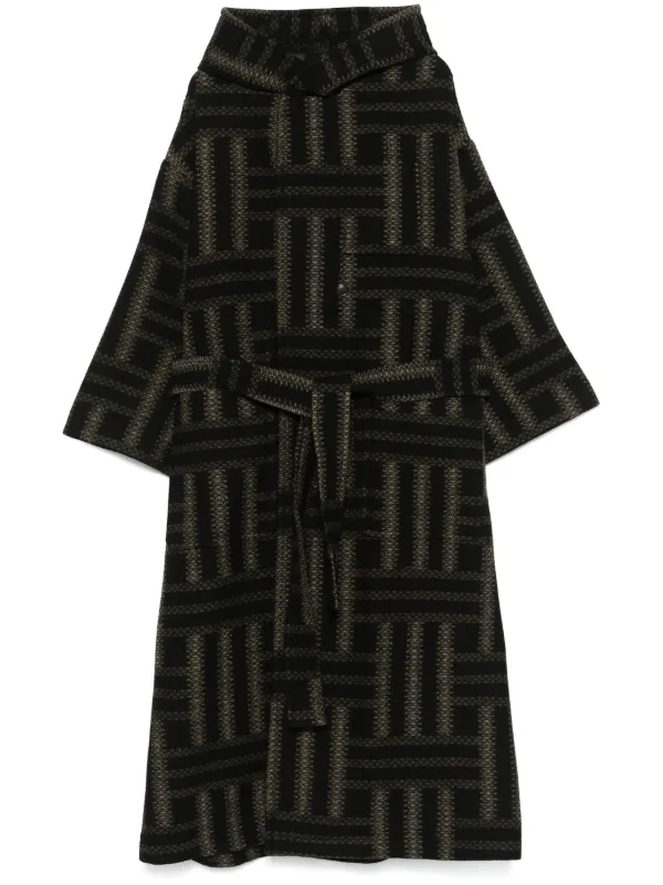 you〜1/8 KENZO ウール　ダブル　コート Kenzo ダブルコート | ブラック | FARFETCH JP