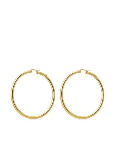 Jewels Aficionado 18kt yellow gold large-hoop earrings