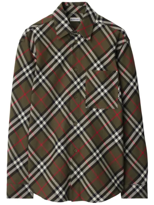 Chemise en coton à motif Vintage Check - Burberry - Modalova