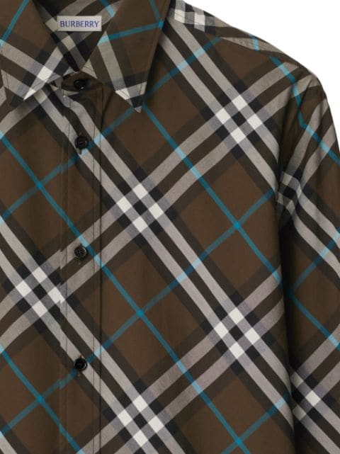 check-pattern shirt 