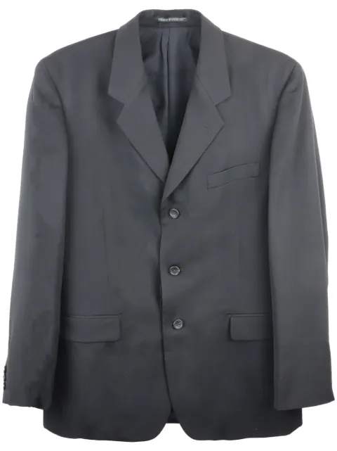 Yohji Yamamoto single-breasted wool blazer