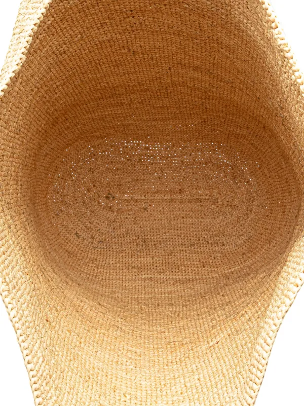 LOEWE L814V29X15TERRA7587 関税送料込 Font tote Loewe Beige in Wicker - 44305724