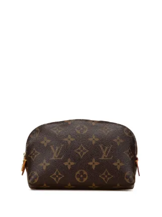 Louis Vuitton Pre Owned 2008 Monogram Cosmetic Pouch Brown FARFETCH IE