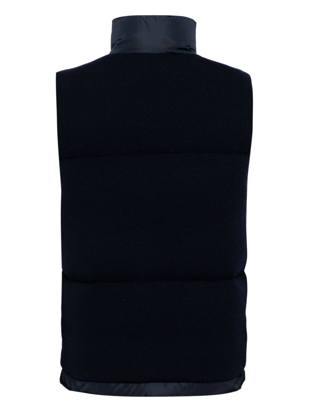 ASPESI knitted padded gilet - Blauw