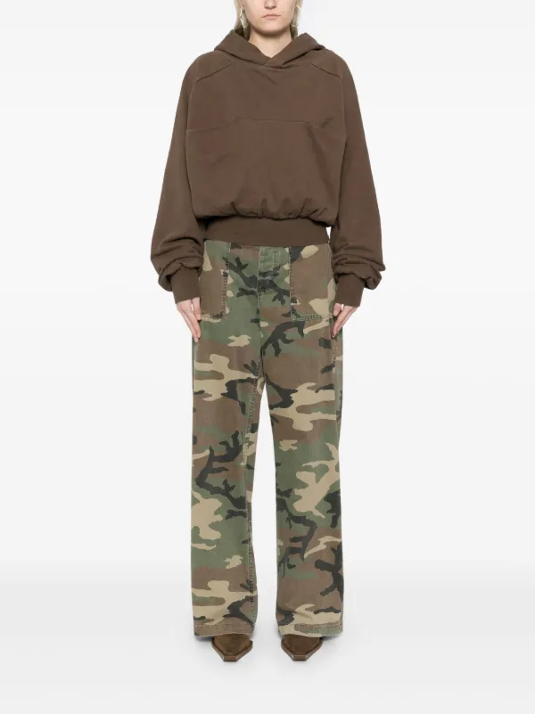 ENTIRE STUDIOS Double Double Hoodie | Brown | FARFETCH