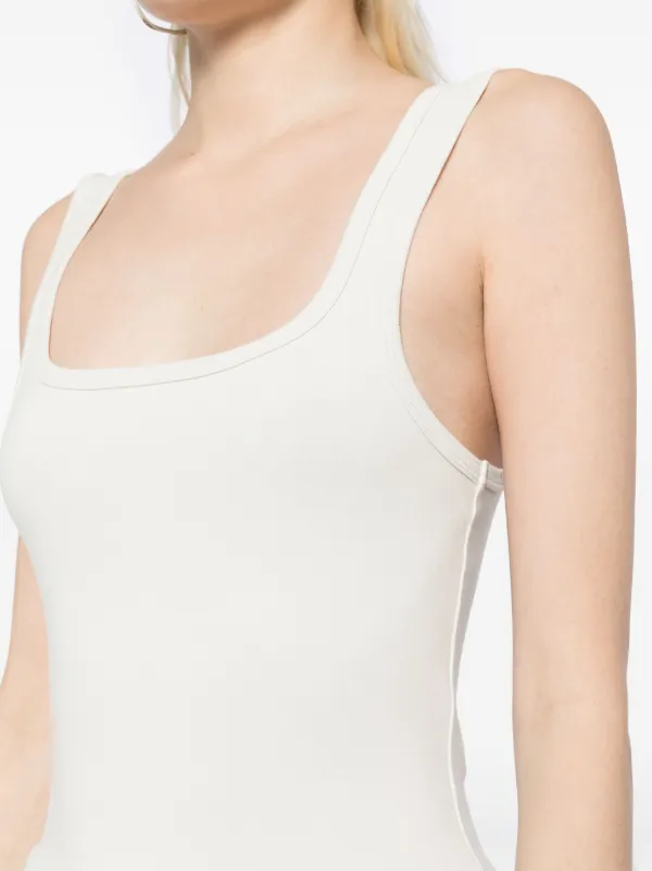 ENTIRE STUDIOS Square Neck Tank Top | White | FARFETCH ENTIRE STUDIOS Square Neck Tank Top | White | FARFETCH