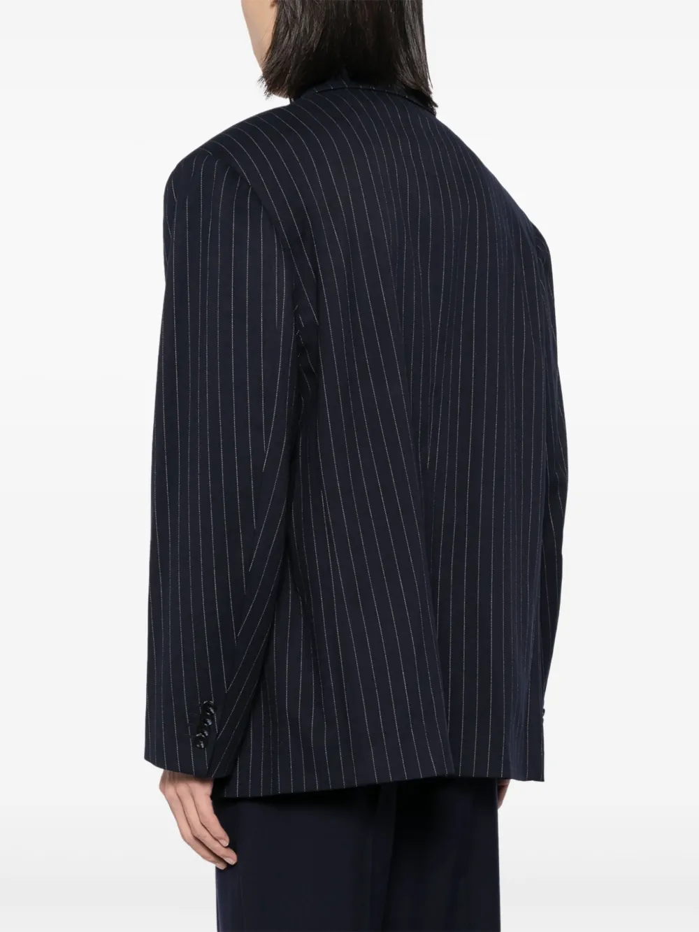 ENTIRE STUDIOS Blazer met dubbele rij knopen Blauw