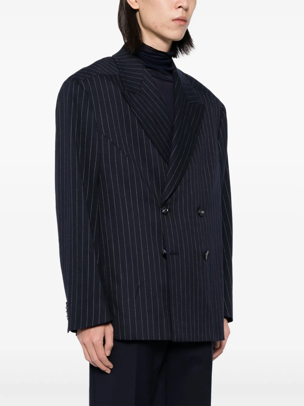 ENTIRE STUDIOS Blazer met dubbele rij knopen Blauw