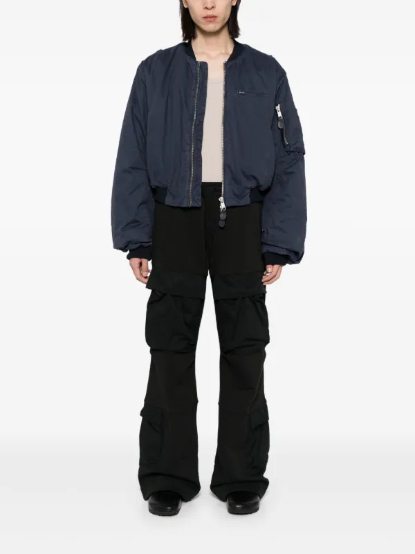 ENTIRE STUDIOS A-4 ボンバージャケット | ブルー | FARFETCH JP