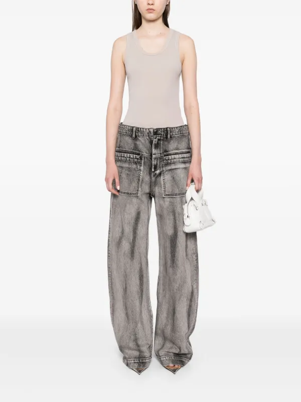 ENTIRE STUDIOS Assent デニムパンツ | グレー | FARFETCH JP
