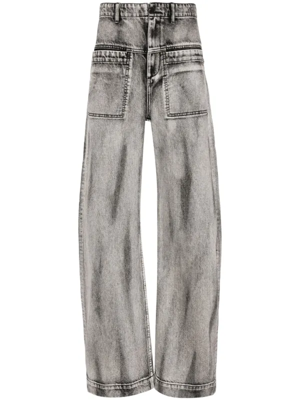 ENTIRE STUDIOS Assent デニムパンツ | グレー | FARFETCH JP