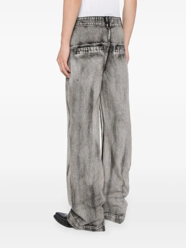 ENTIRE STUDIOS Assent デニムパンツ | グレー | FARFETCH JP
