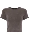 ENTIRE STUDIOS micro waffle T-shirt - Grey