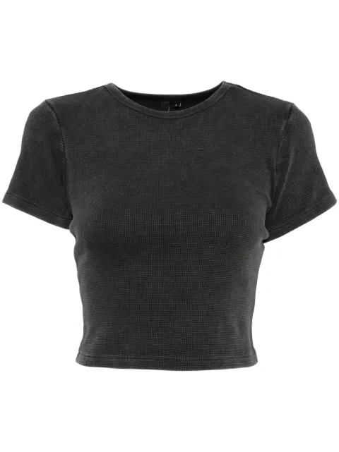 ENTIRE STUDIOS playera micro con efecto waffle