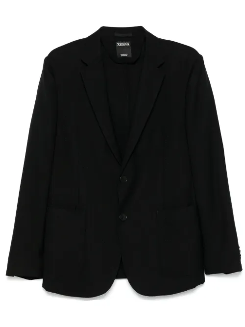 Blazer à design texturé - Zegna - Modalova