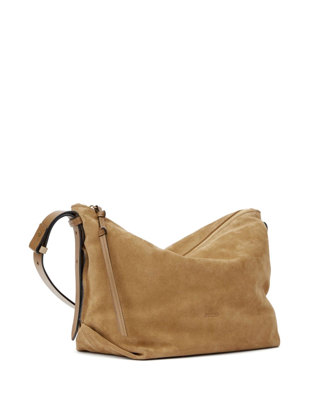 Shop Isabel Marant Small Leyden Shoulder Bag In Brown