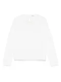 Il Gufo ruffle-collar T-shirt - White