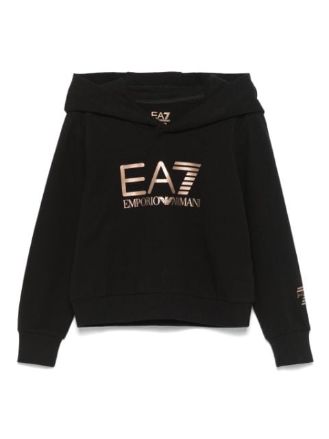 Emporio Armani Kids logo-print hoodie