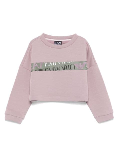 Emporio Armani Kids logo-print sweatshirt