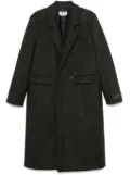 MSGM double-breasted coat - Black