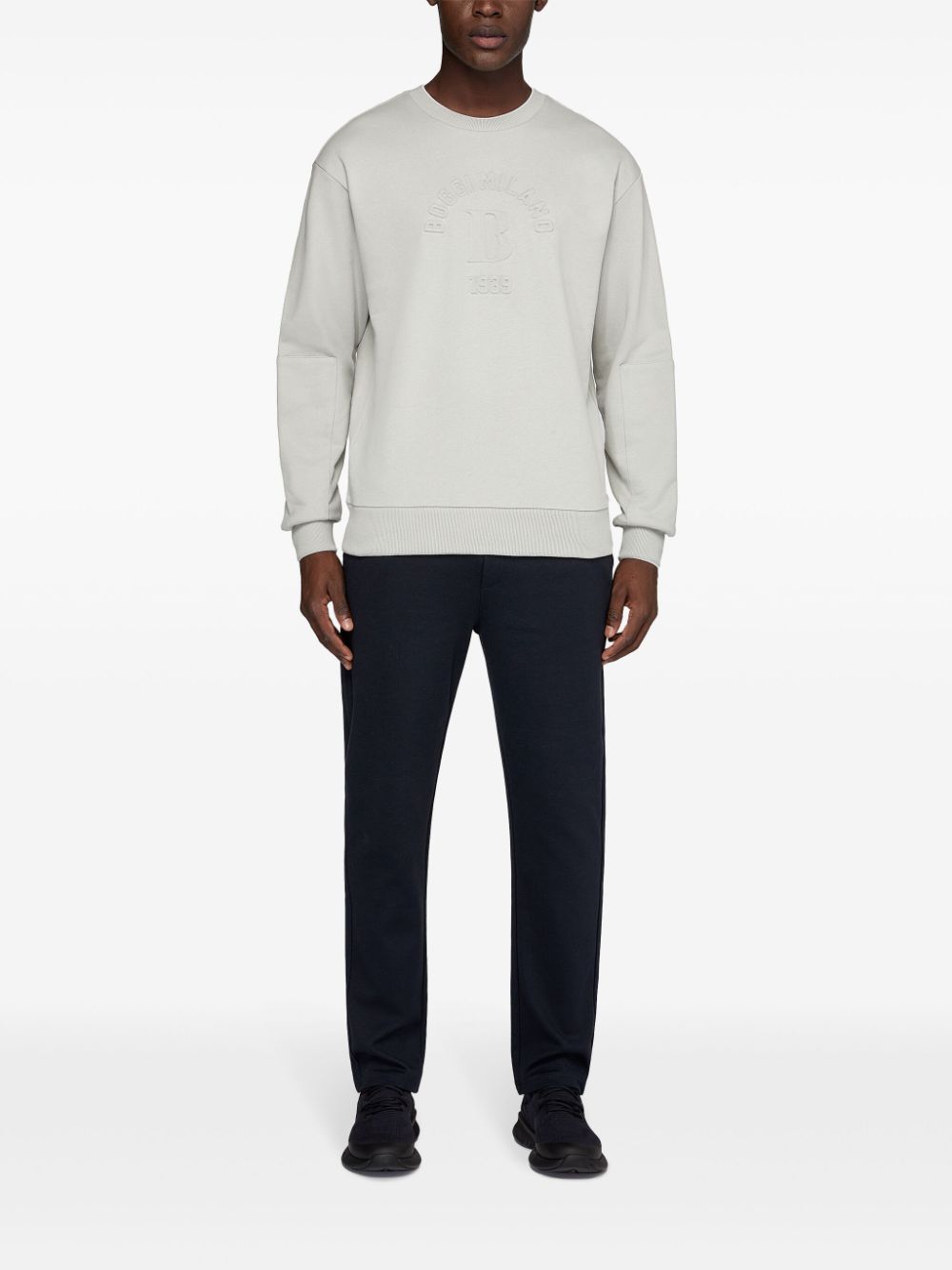 Boggi Milano crew-neck sweatshirt - Groen